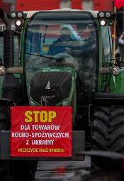 Ogólnopolski protest rolników z udzialem wiceministra Michała Kołodziejczaka 