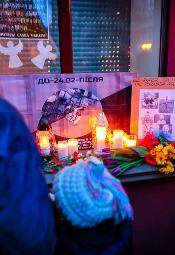 Wrocławskie obchody w 2. rocznicę wybuchu pełnoskalowej wojny w Ukrainie