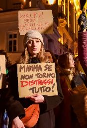 Strajk Kobiet ponownie na ulicach Warszawy
