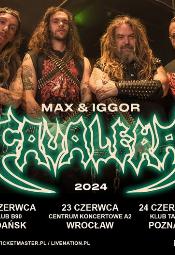 Max & Iggor Cavalera zagra w Gdańsku