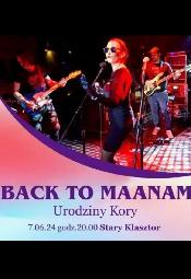 BACK TO MAANAM - Urodziny Kory - Wrocaw