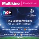 Multikino: Ćwierćfinały Ligi Mistrzów UEFA 