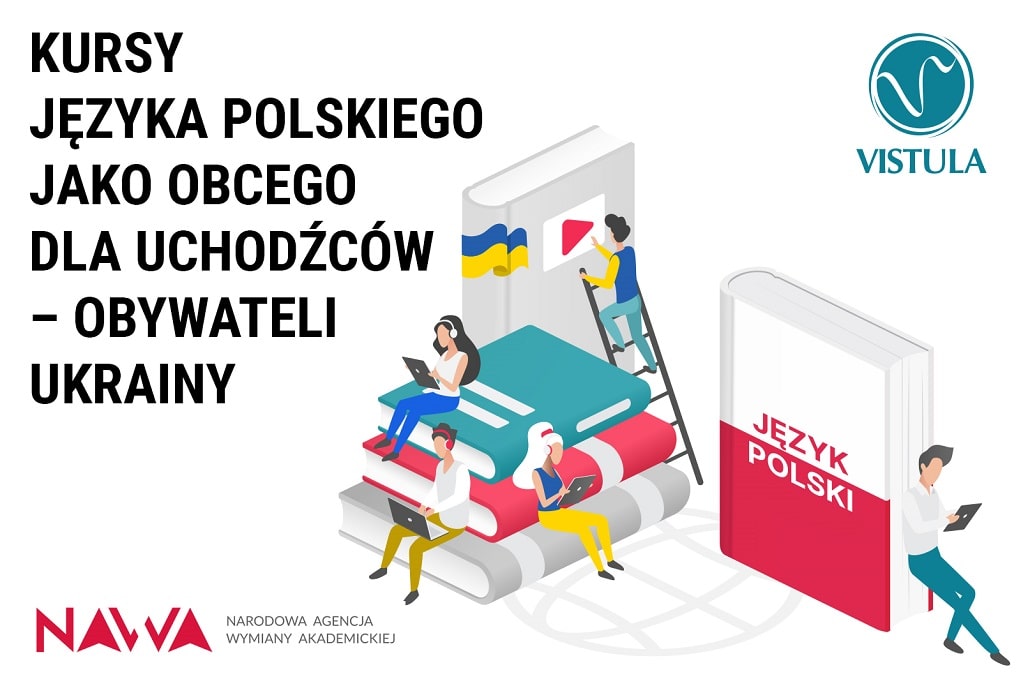 Nauka języka polskiego dla uchodźców z Ukrainy - kursy Vistula