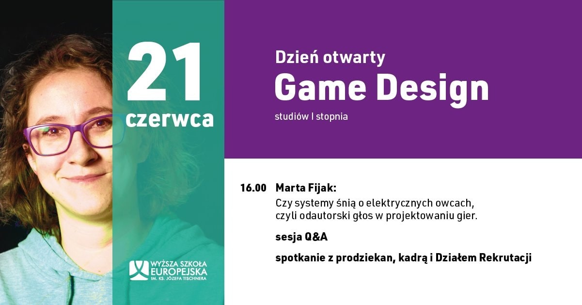 Dzień Otwarty Game Design w WSE 2022