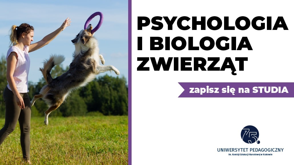 Psychologia i biologia zwierząt - plakat informacyjny