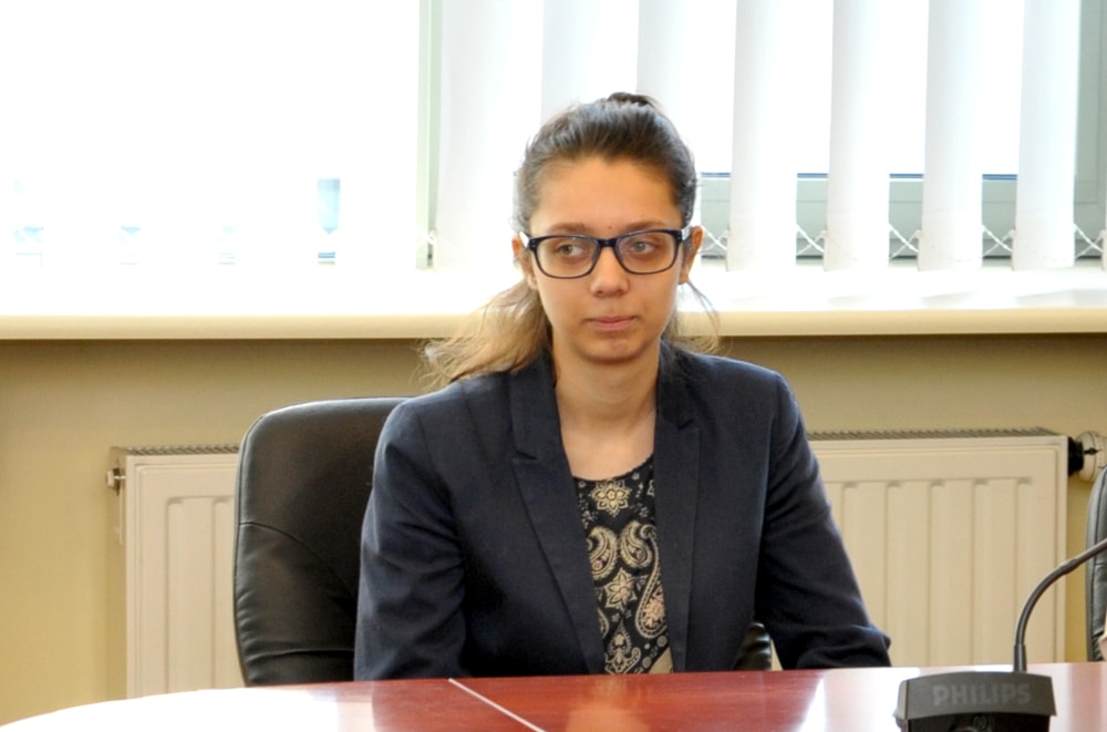 Stypendystką została Agata Lizak, studentka V roku Prawa na WSPiA.