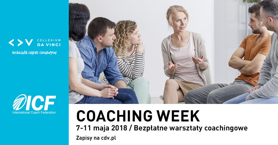 Coaching Week 2018 odbędzie się w dniach 7-11 maja 2018 roku.