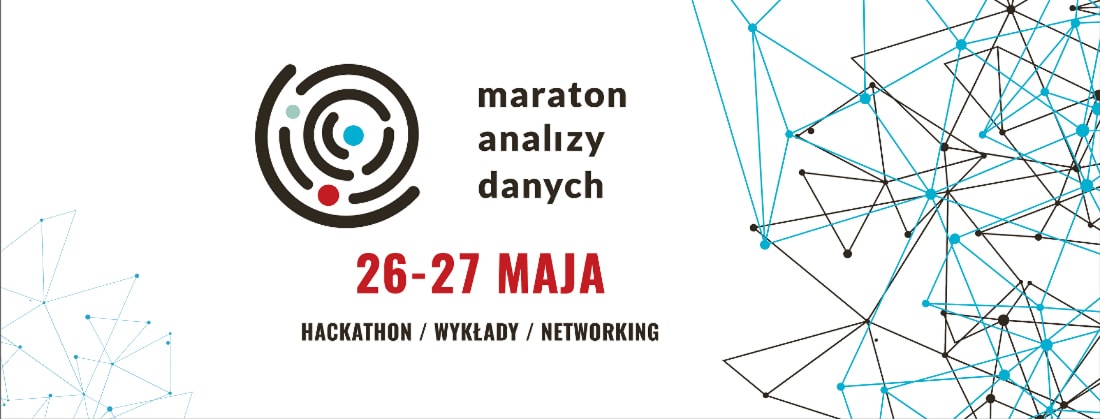 Maraton Analizy Danych odbędzie się w dniach 26-27 maja 2018 roku.