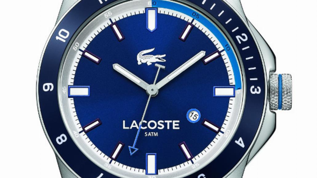 Lacoste prezentuje zegarki na dzianinowym pasku