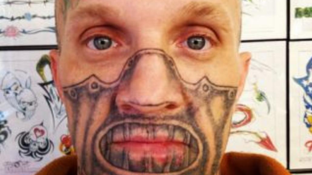 Najgorsze tatuaże na twarzy (ZDJĘCIA)