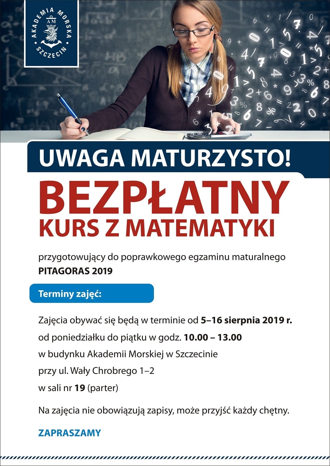 Plakat Pitagoras poprawkowy 2019