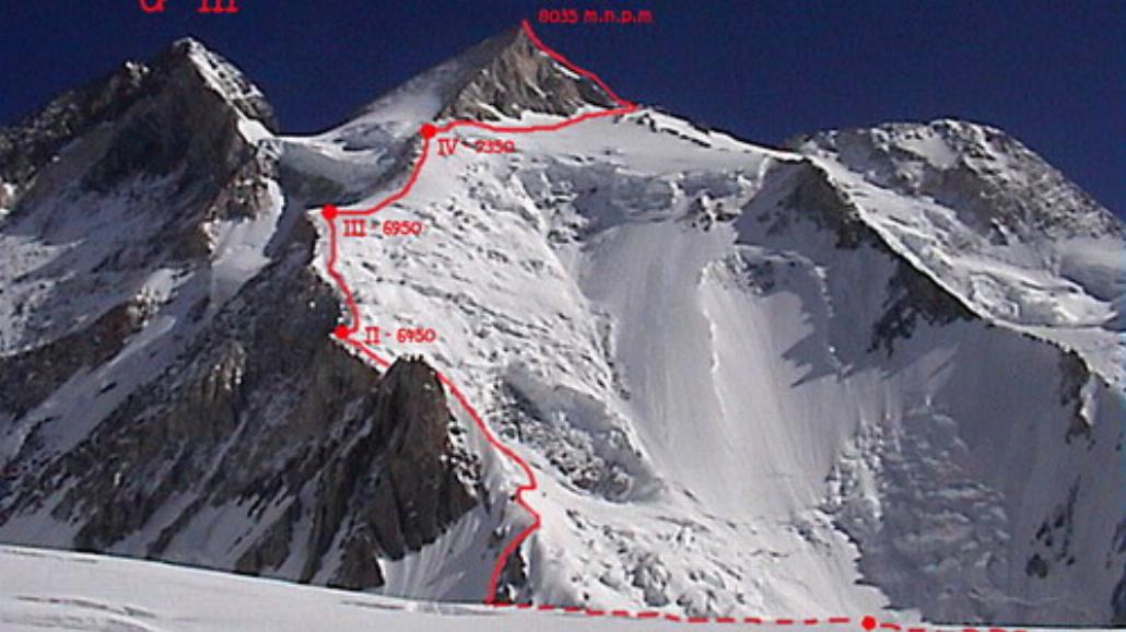 Całkowicie kobieca zimowa wyprawa na Gasherbrum II