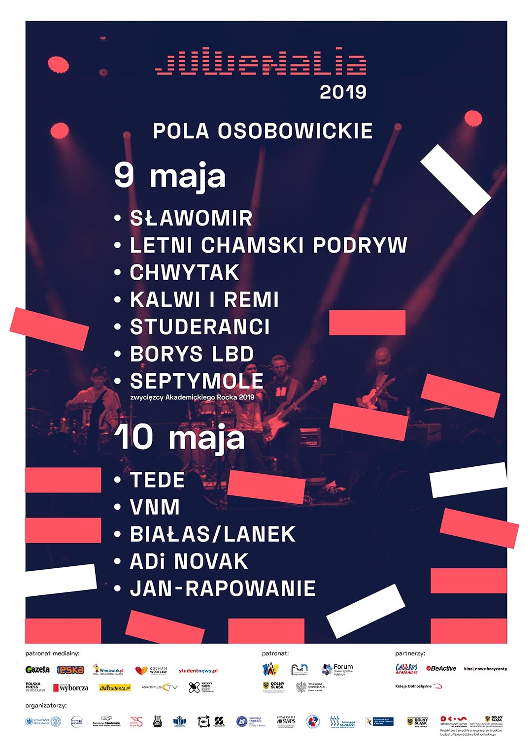 Juwenalia Wrocławskie 2019 Plakat