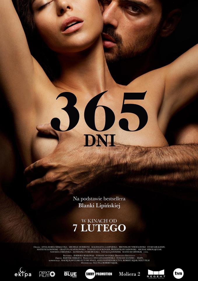365 dni - plakat filmu