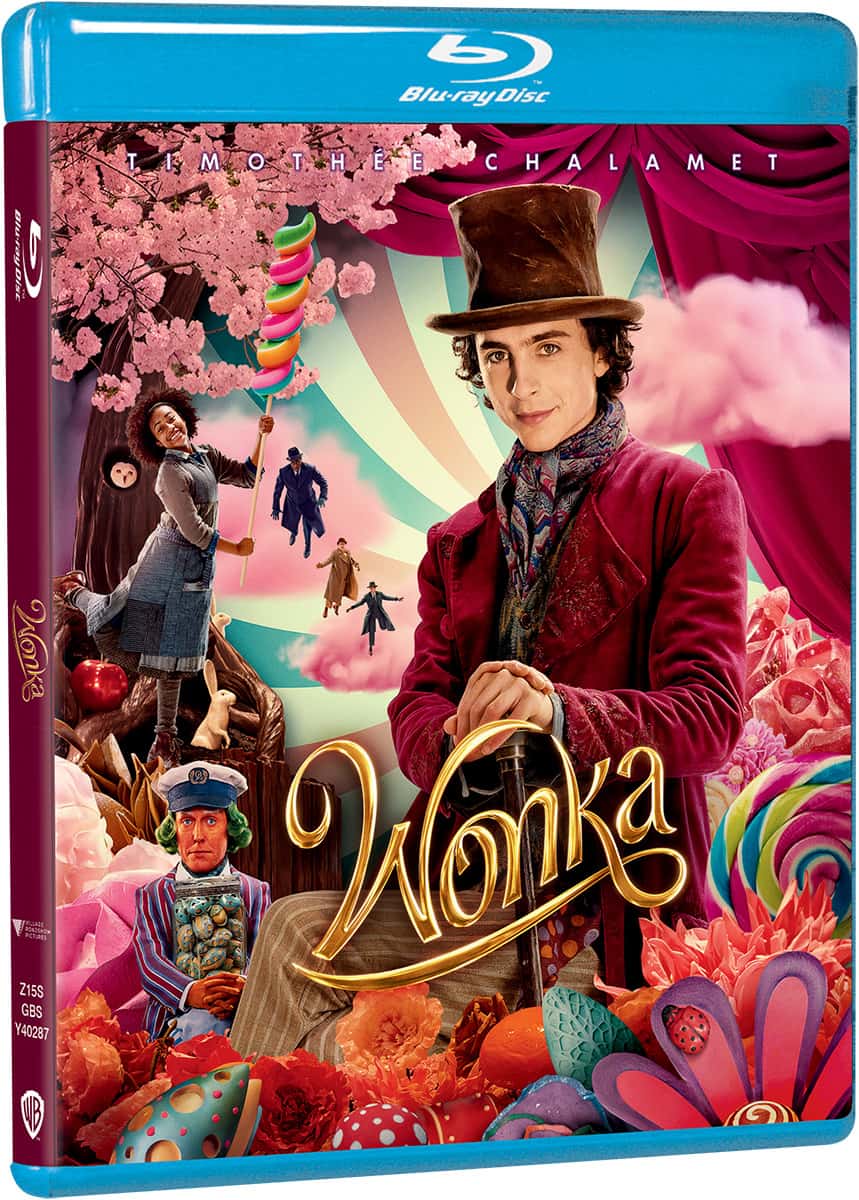 Wonka film Blu-ray