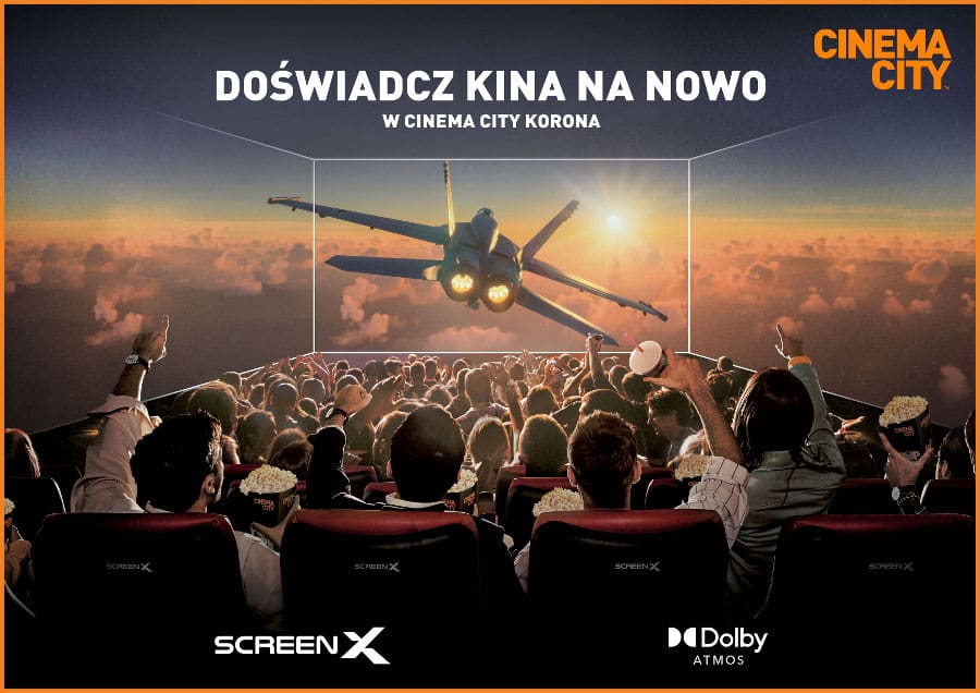 ScreenX w Cinema City Korona 