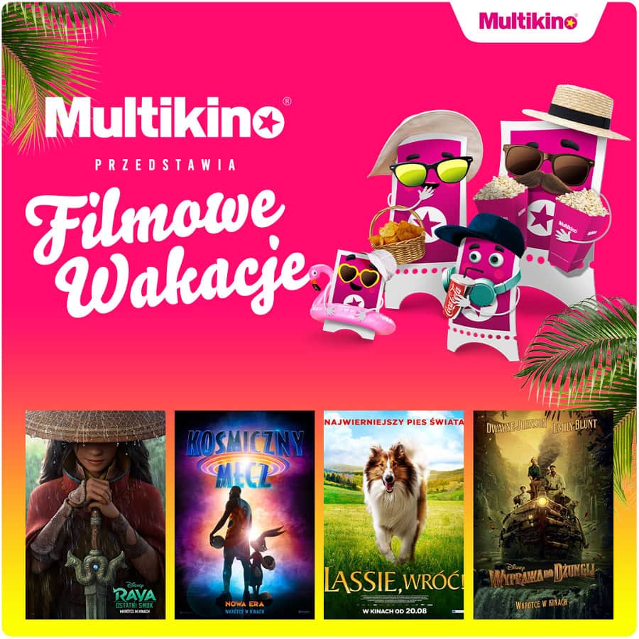 Filmy dla dzieci na wakacje Multikino