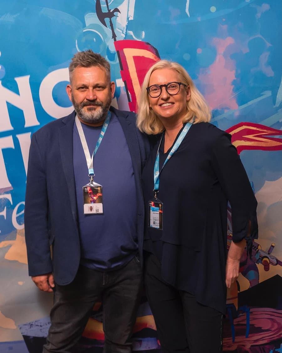 Piotr Biedroń i Beata Pisula na Trieste Science+Fiction Festival