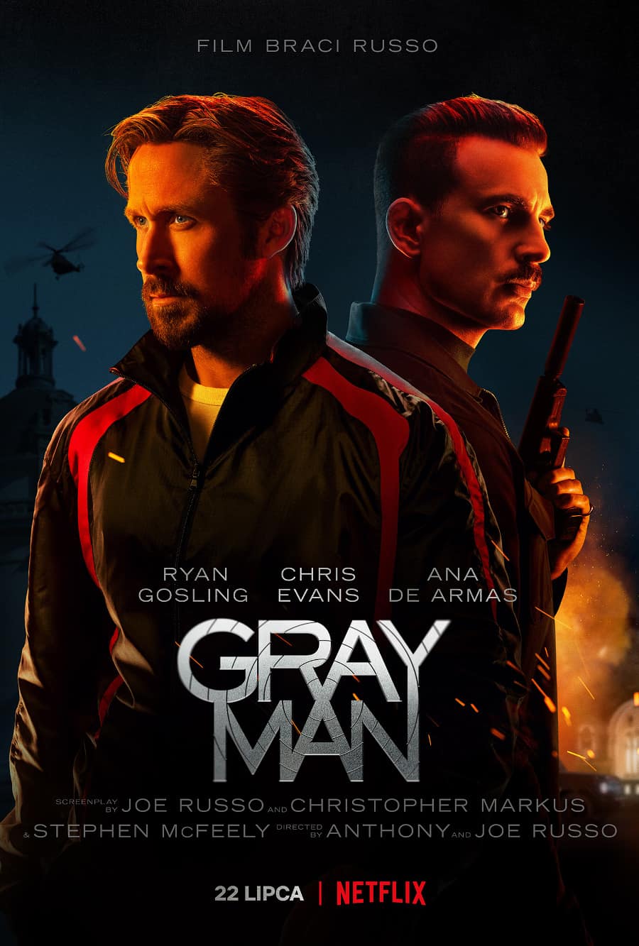 Gray Man plakat filmu