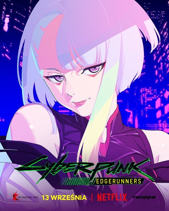 Cyberpunk: Edgerunners plakat Lucy
