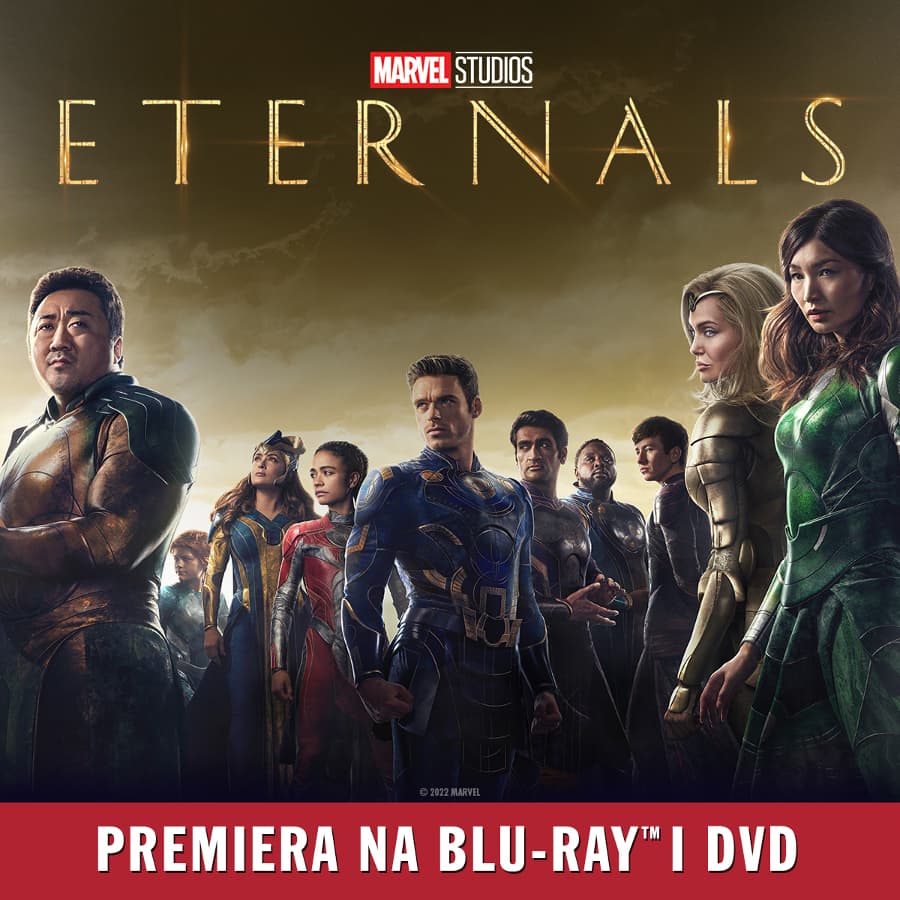 Eternals film na Blu-ray i DVD
