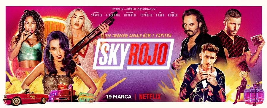 Sky Rojo serial Netflix