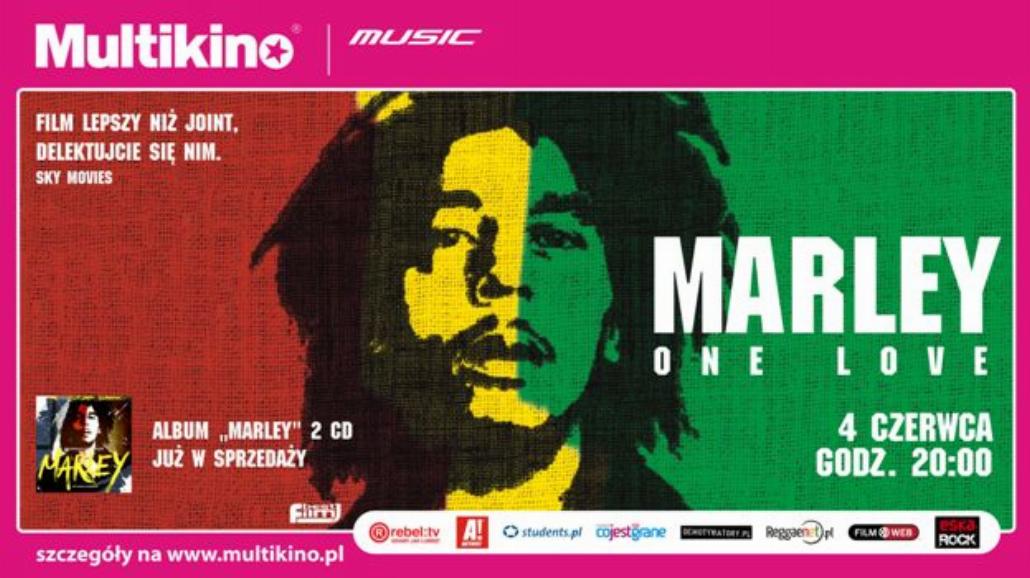 Film o Bobie Marleyu dzisiaj w Multikinie!