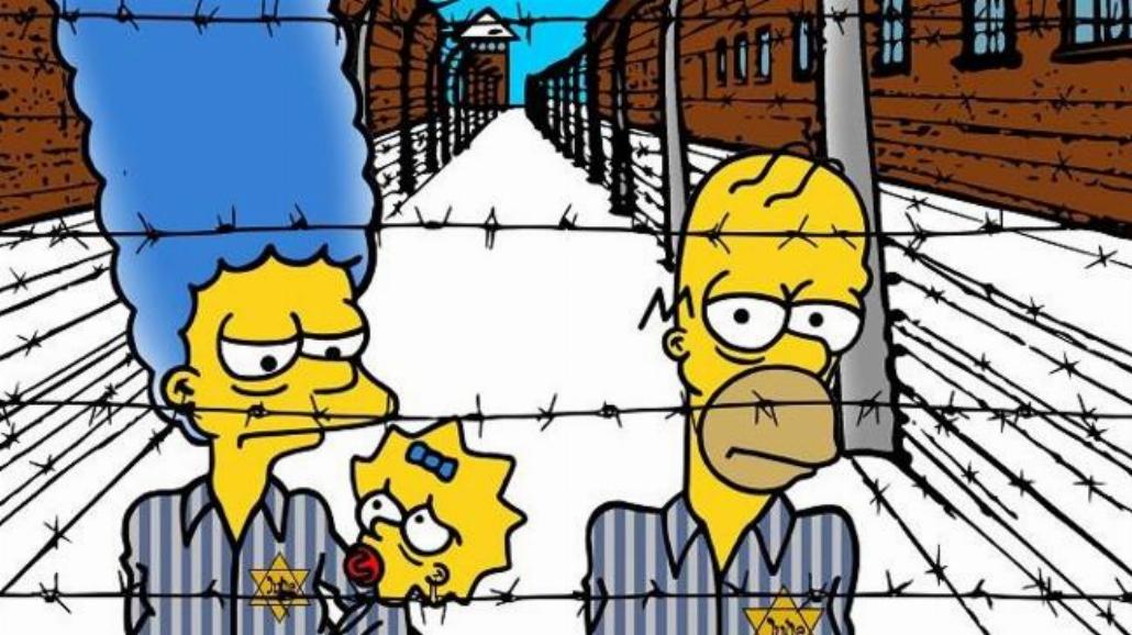 Satyryk wysłał Simpsonów do Auschwitz