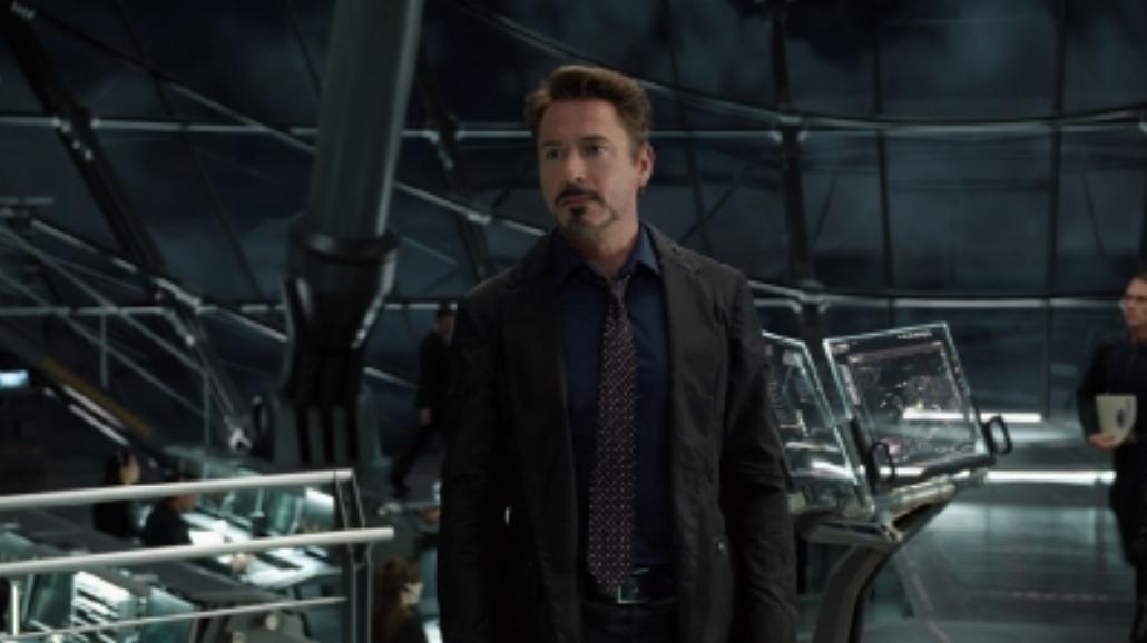 Robert Downey Jr. wśród i o superbohaterach