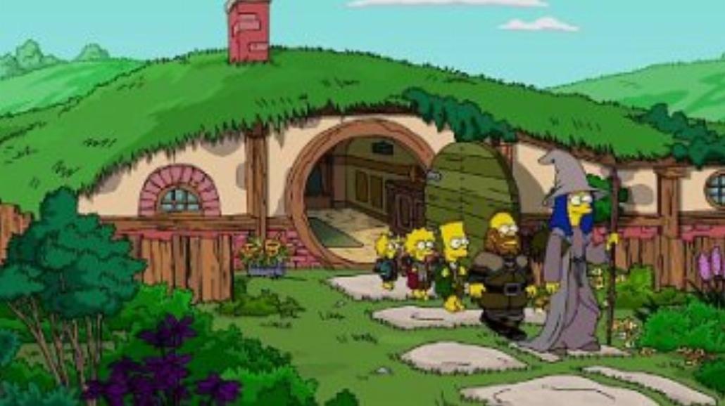 The Simpsons tym razem w konwencji Hobbita