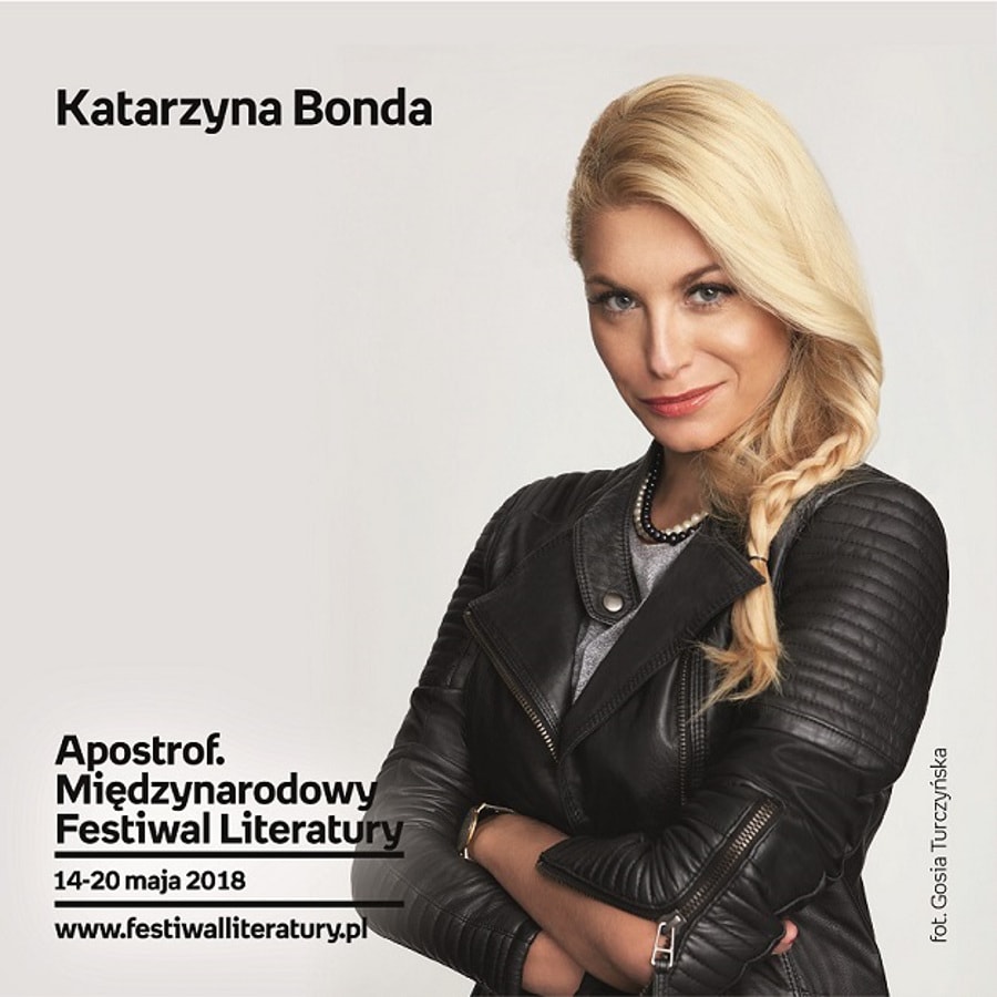 Apostrof 2018 - Katarzyna Bonda