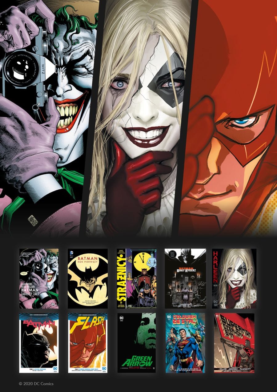DC Comics - lista 10 komiksów na start