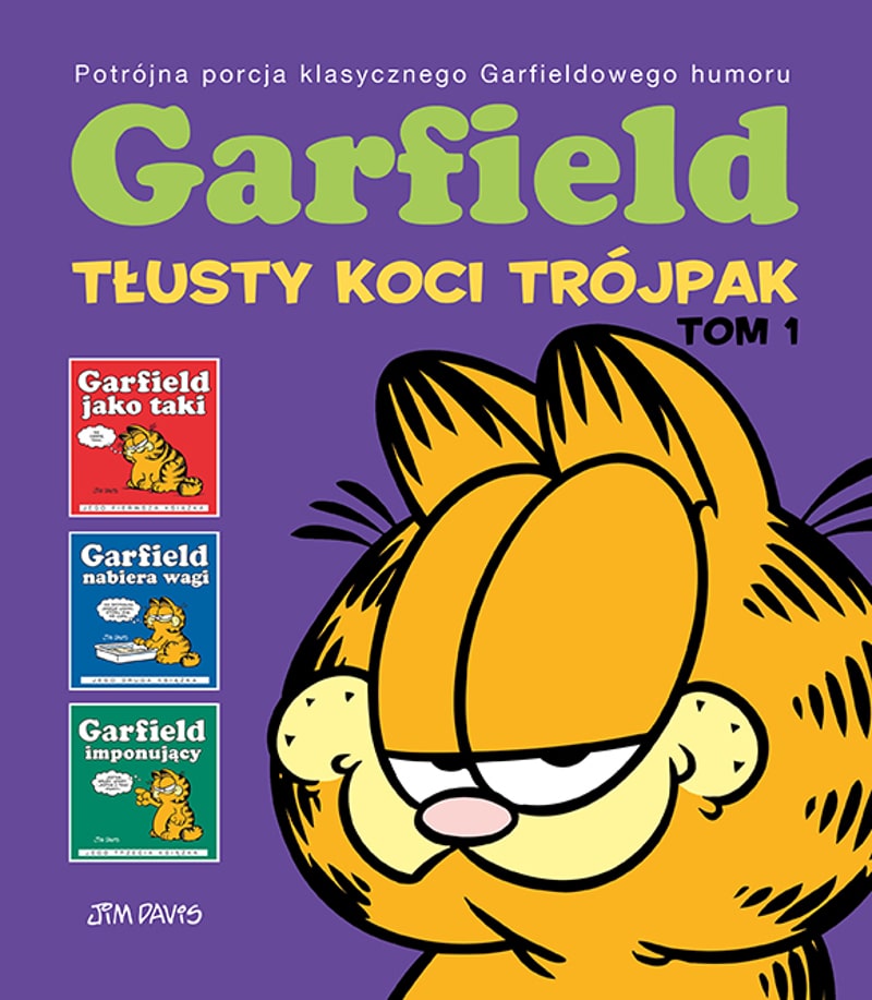 Garfield. Tłusty koci trójpak