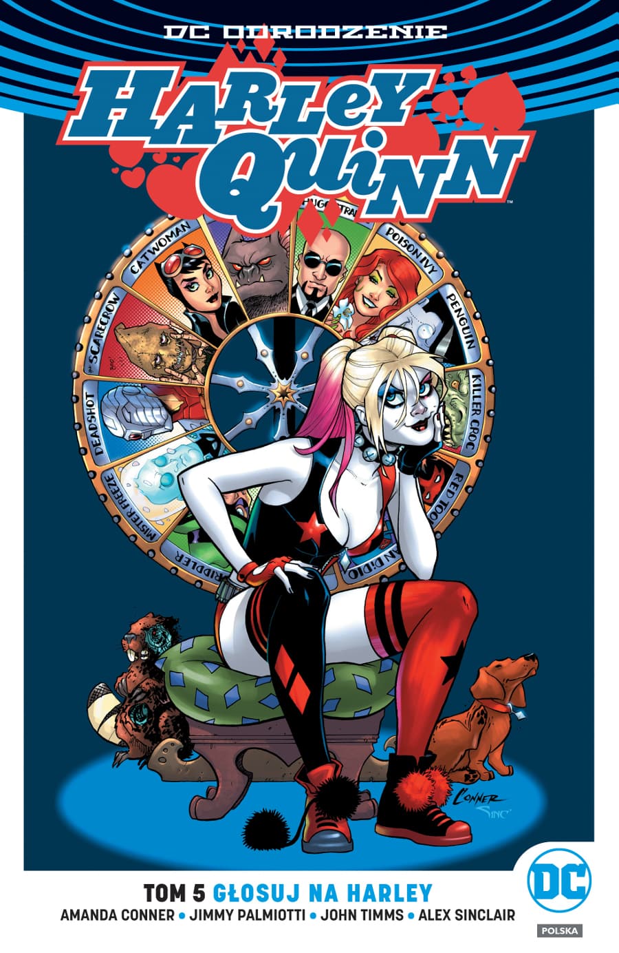 Harley Quinn - Głosuj na Harley, tom 5