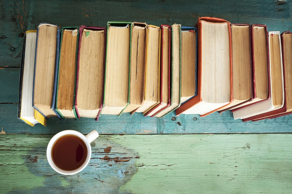 książka i kawa