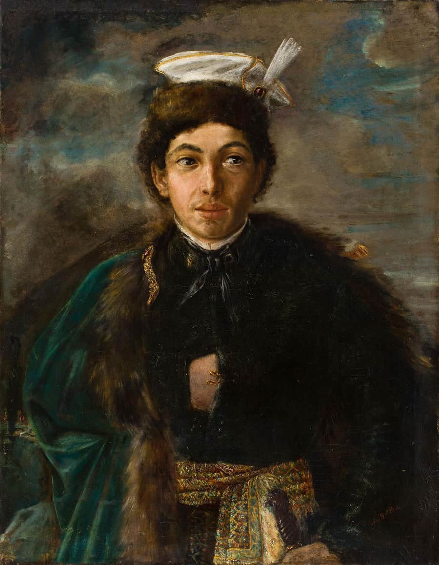 Autoportret w stroju polskiego szlachcica