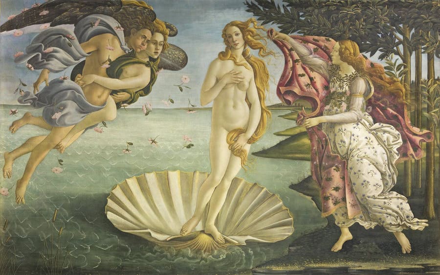 Narodziny Wenus, Sandro Botticelli