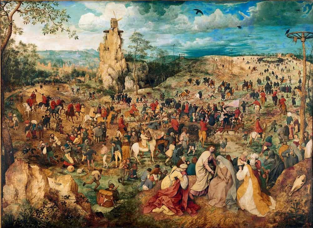 Droga krzyżowa, Pieter Bruegel Starszy 