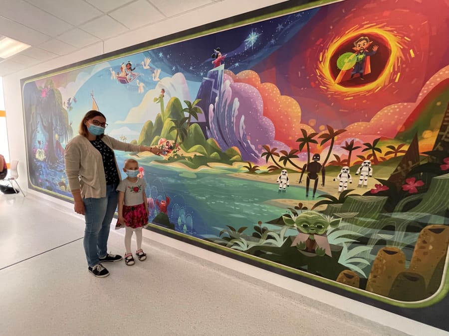 Mural Disneya w Polsce