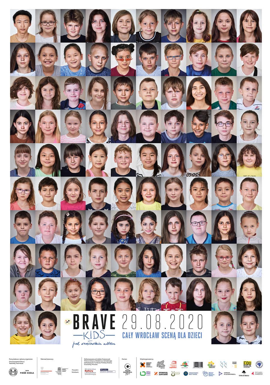 100 polskich twarzy Brave Kids