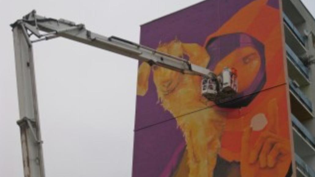 Galeria Urban Forms: powstaje mural przy Winnej