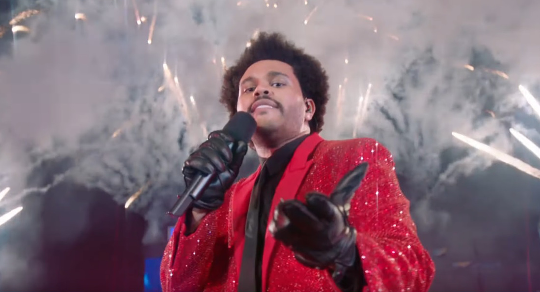 The Weeknd na Super Bowl 2021