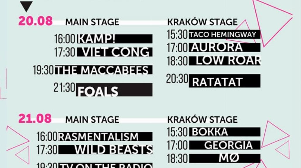 Kraków Live Festival 2015. Zobacz, kto wystąpi! [WIDEO, LINE-UP] - kraków  live festival 2015, line up, kendrick lamar, taco hemingway - Muzyka