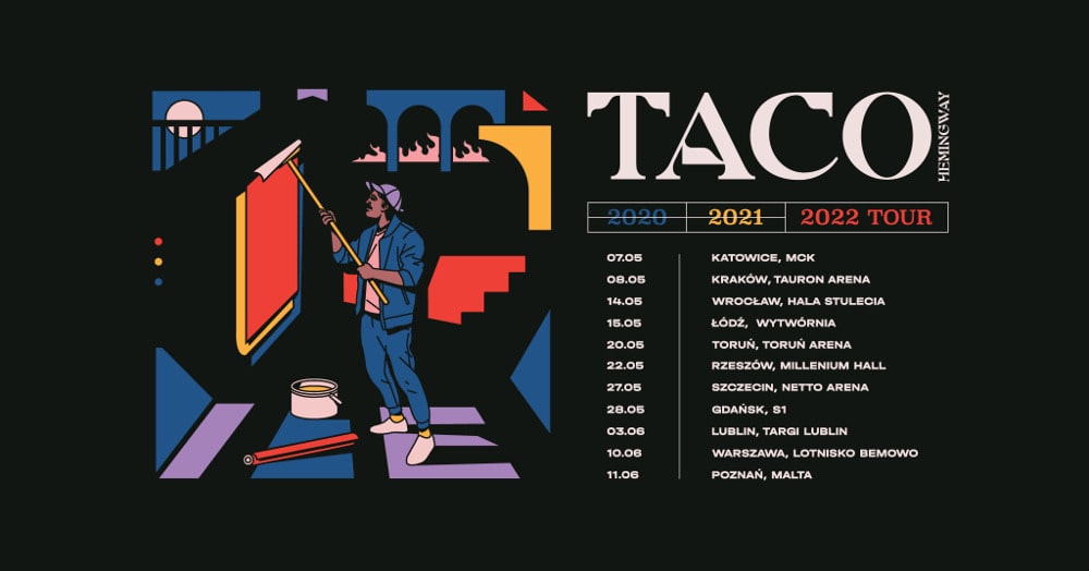 Trasa koncertowa Taco Hemingway 2022