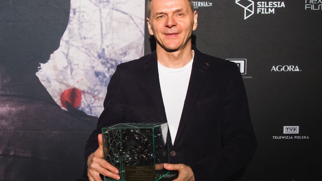 Maciej Pieprzyca odebrał nagrodę z Gdyni na premierze thrillera 