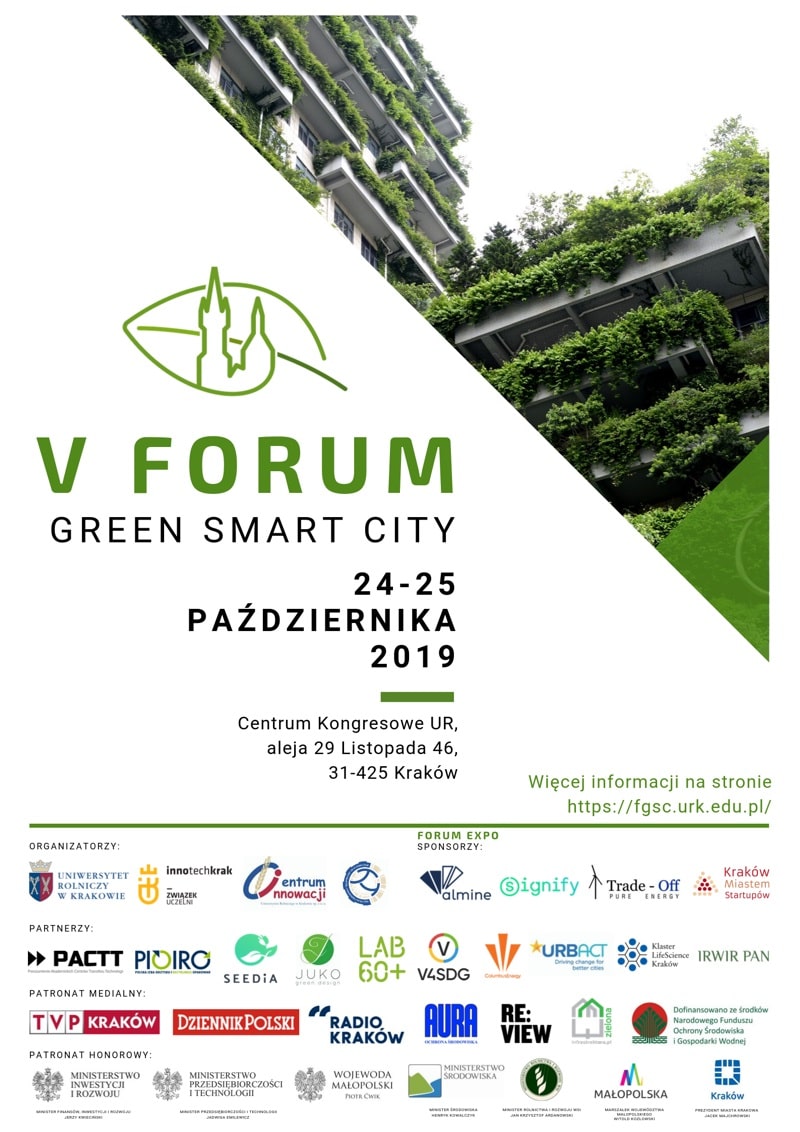Green Smart City 2019 - plakat