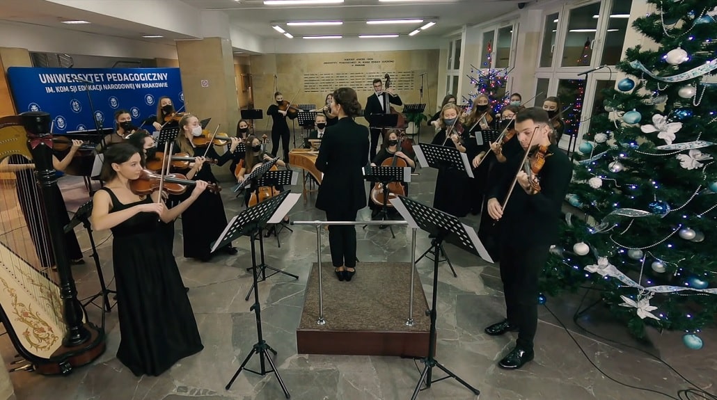 Koncert Kolend 2020 Orkiestra Kameralna Uniwersytetu Pedagogicznego w Krakowie