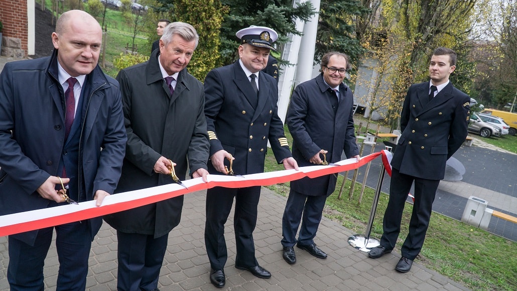 Ceremonia otwarcia nowego wydziału Mechaniki w Akademii Morskiej w Szczecienie