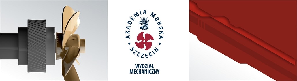 Baner Wydziału Mechaniki Akademii Morskiej w Szczecinie