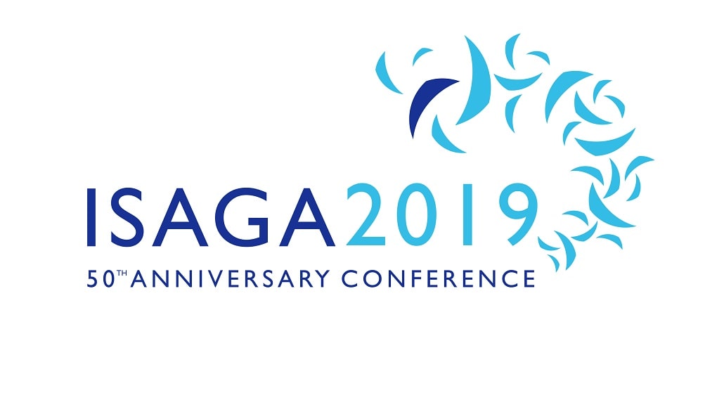 Logo konferencji ISAGA 2019